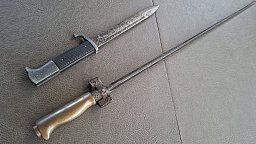 Lebel-Bajonett und Ausgehbajonett