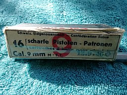 Sammelmunition Pistolenpatrone 41 9mm Para