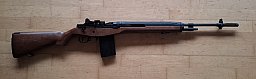 M14 Airsoft S-AEG / AEG (Holzoptik) – Motor/Gearbox läuft – Feed-Fehler / Bastler – inkl. Magazin