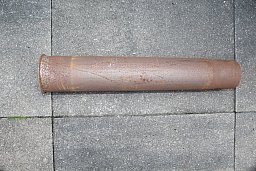 Flak 8.8 flak 18 stahl hülse ,markiert; ck 1941 waa (nr U)