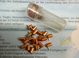 Dose 2mm Berloque Munition mit Beschreibung für Xythos Revolver r
