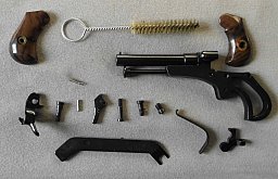 Derringer Guardian 4,5 mm, Defekt 2 Teile fehlen.