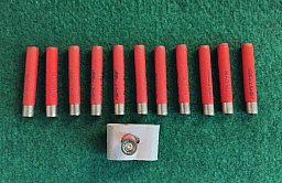 ### 12 x Hülsen Seillier & Bellot Kal.410x76 Magnum###