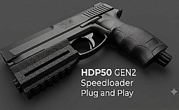 HDP 50 GEN 2 Speedloader Plug & Play T4E Umarex – 5-6 Schuss Zusatzmagazin PETG Tactical Extension