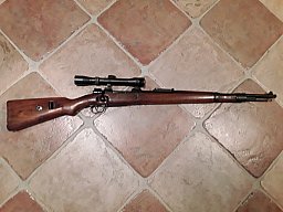 WW ll K98k Scharfschützengewehr mit ZF Hensoldt 4x und XX-Abnahme