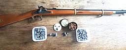 Antonio Zoli Zouave Carbine Kal .58 , kurzes Perkussionsgewehr Mod. 1868 , kaum geschossen