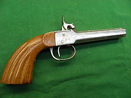 Taschenpistole Perkussion kleine Derringer Vorderlader