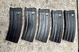 5 Stück VFC HK 416 M4 AR15 M16 GBB Gas Magazin V3