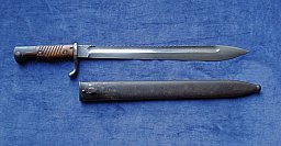 Deutsches Seitengewehr M 98/05 n.A. mit Säge - Kammerstück - L 16