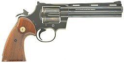 Legendärer Revolver Sammlerwaffe Sportrevolver Colt Python Kal. .357 Magnum 6 Zoll Bj. 1971, schön!