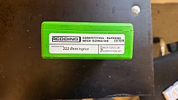 .222 Remington Redding Competition Hülsenhals Matrizensatz