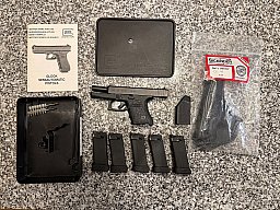 Glock 36 (Kal. .45 ACP), 5 Magazine, Sickinger Belt Master