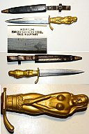 deutsches Kampfmesser, wie WK1 Muster, Export