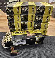 650 Stück TOPSHOT .45 ACP Hülsen – kalibriert, entzündert & gereinigt