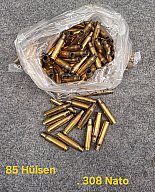 ca. 85 Stück leere Hülsen .308 Nato für Wiederlader
