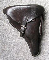 Pistolentasche Koffertasche für Pistole 08 P08 Carl Heinichen Dresden 1938 WaA nicht P08 PPK Hsc