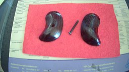 Noris Derringer Twinny und Twi-Nine,Holzgriff-Schalen
