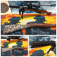 Gletcher M1944 __ Partisanen KARABINER Luftgewehr __ EINMALIGER UMBAU __ Bitte DRINGEND Anschauen