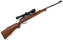 Repetierbüchse Steyr L Kaliber .308Winchester, ZF Hertel & Reuss 2¾-10x52 Absehen 4, Steyr Schwenkm.