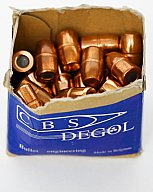 45 Degol Vollmantel Flachkopf Geschosse, Diameter .475, 325 Grain