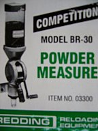 Redding Pulverfüllgerät BR-30. Der Competition-Pulverfüller für 308 Win. und 6,5 Creedmoor Fans.