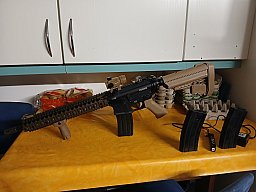 EMG Colt / Daniel Defense MK18 MOD1 Vollmetall S-AEG 6mm BB Dualtone