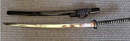 Jürgen Königshofer Messer Custom Katana Schwert 1996 Geschmiedet D2 Stahl (DIN 1.2379) Kryo-gehärtet