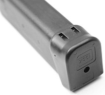 1 x Original GLOCK Ersatzmagazin 19 Schuss für Glock 17 Pistole (17+2 Plus2) 9mm Luger 9x19 | IPSC