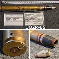 25mm UOZR-85 Inert Mun mit Zertifikat 25mm Flak