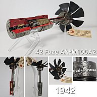 Schnittmodell Bomb Fuze AN-M100A2 US Luftwaffe Zünder EOD