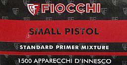 FIOCCHI S.P. BOXER Zündhütchen Small Pistol Zünder 150St. > vgl. FEDERAL #100 Geco 4152 CCI #500