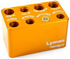 Lyman #7833000 AMMO CHECKER HANDGUN 9mm 38 Super 40S&W .357 45 BULG DETECTOR IPSC Qualtiätskontrolle