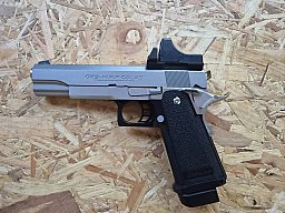 Tokyo Marui Hi-Capa 5.1 Gas-Blow-Back 6mm BB mit Red Dot Stainless-Edition