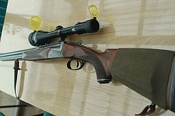 Bockbbüchsflinte Zanardini 7 x 65 R / 12/70 mit EL Hornet