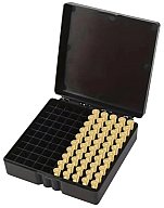 100er Patronenbox, Munitionsbox, 9x19, 9mm Luger schwarz
