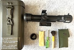 Zeiss Hensoldt FERO-Z 24 mit BLITS Montage und Picatinny Schiene für SIG 55x, Neuwertig