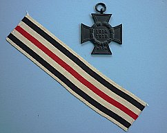 Alter Orden Hinterbliebenen Kreuz KVK mit Band 1918