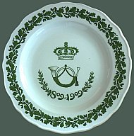 Alter Regimentsteller Meissen Sächsisches Jäger Batailion 1909