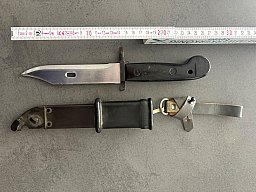 NVA Bajonett , Kalaschnikow , AK47 , Seitengewehr ,