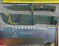 Andujar Kampfmesser, gebraucht