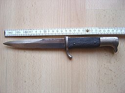 Deutsches extra kurzes Bajonett – Grabendolch Seitengewehr 98