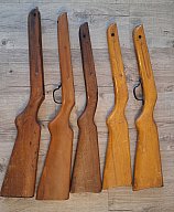 Konvolut Holzschäfte Haenel DDR Luftgewehr diverse Modelle gebraucht