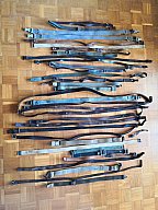 Konvolut Gewehrriemen Trageriemen K98 MP40 Thompson Grease Gun etc etc etc