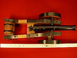 Vorderladerkanone Dikar Cal. 45 gezogener Lauf