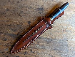 ANTIKES MEXIKANISCHES BOWIE MIT SCHEIDE