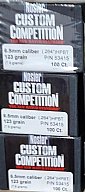 Nosler Costum Competition 6,5mm /.123 100gr 3x100 - Geschäftsaufgabe