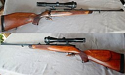 Sauer 90 Kaliber 8x68S mit Zeiss Diavari 2,5–10x52 T* Absehen 1