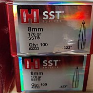 Hornady SST 8mm /.323 170gr 4x100 - Geschäftsaufgabe