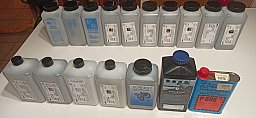 17x Pulverflaschen leer Böllerpulver Harzer Power Pow Ex Kanone VihtaVouri Rottweil alt wiederladen
