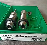 RCBS Matrizensatz 5,6x52 R (.22 Savage High Power) inkl. Hülsenhalter – bestzustand